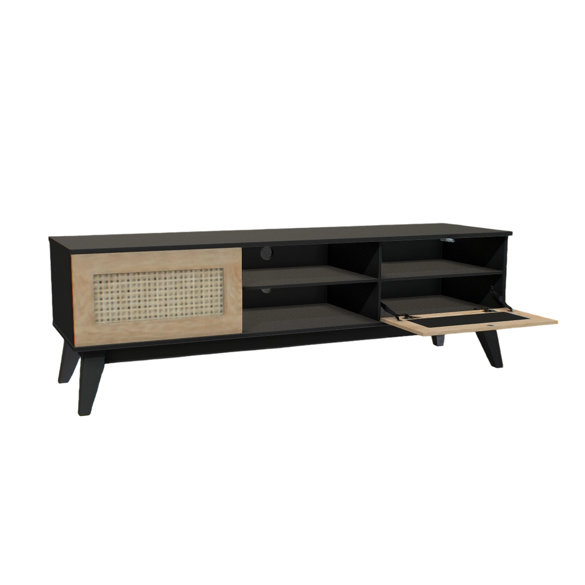 Wooden TV stand