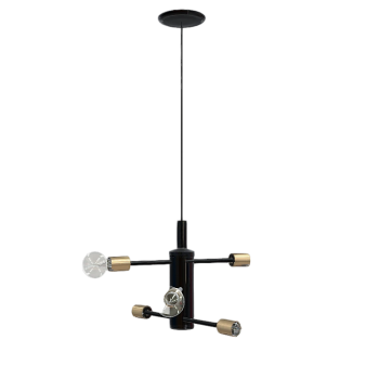 Metal ceiling lamp