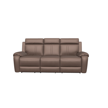 Three-seat electric recliner sofa