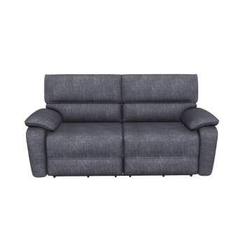 Three-person electric reclining sofa