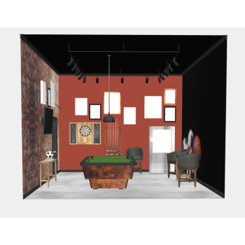 Billiard room