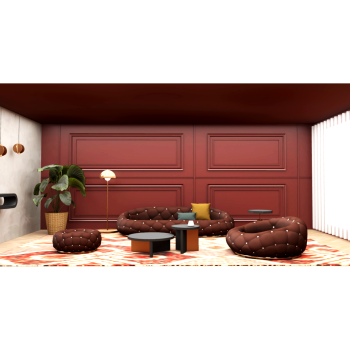 Vintage living room