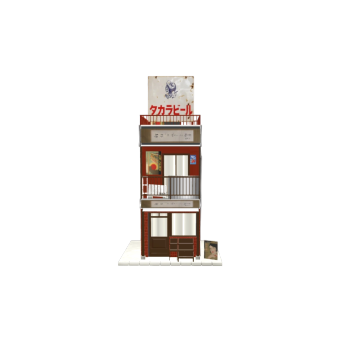 Japanese-style shop scene