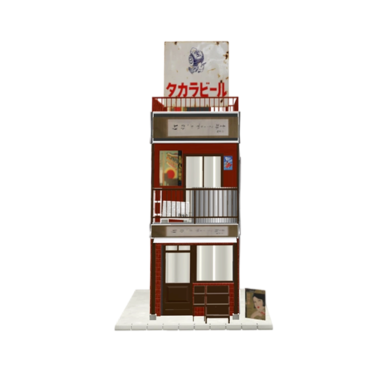 Japanese-style shop scene