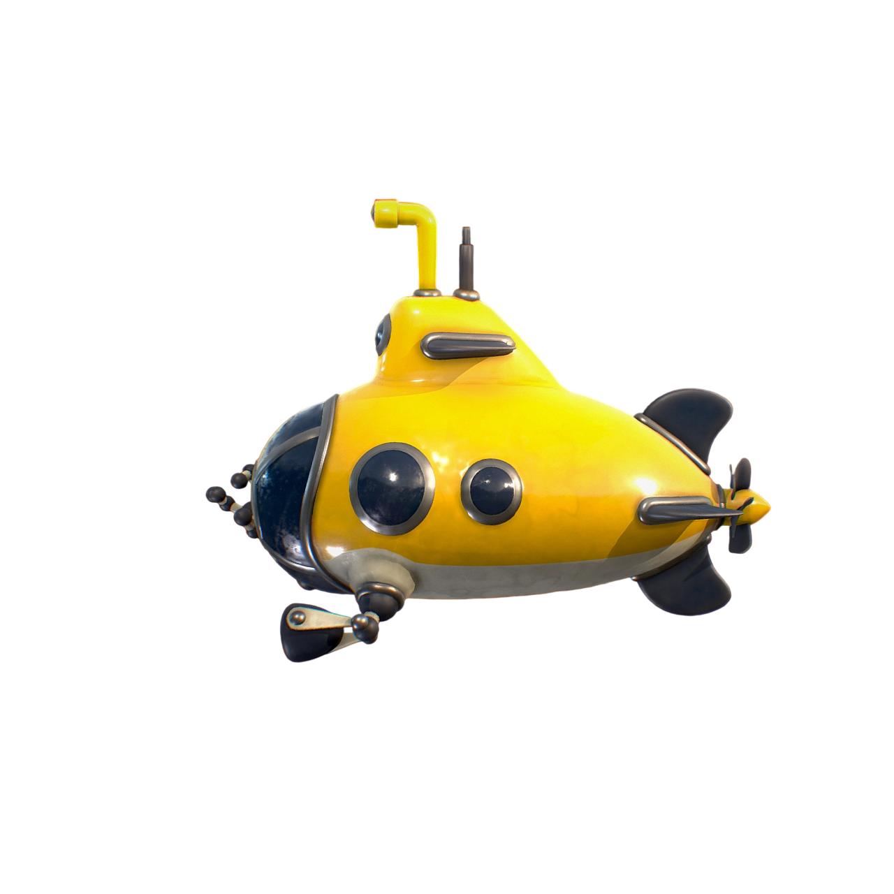 Yellow Scientific Submarine