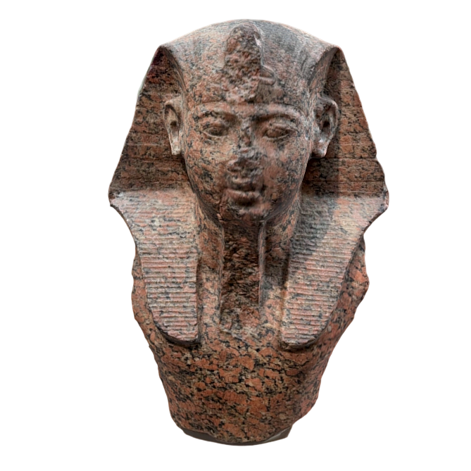 Ancient Egypt 19th Dynasty Pharaoh Head