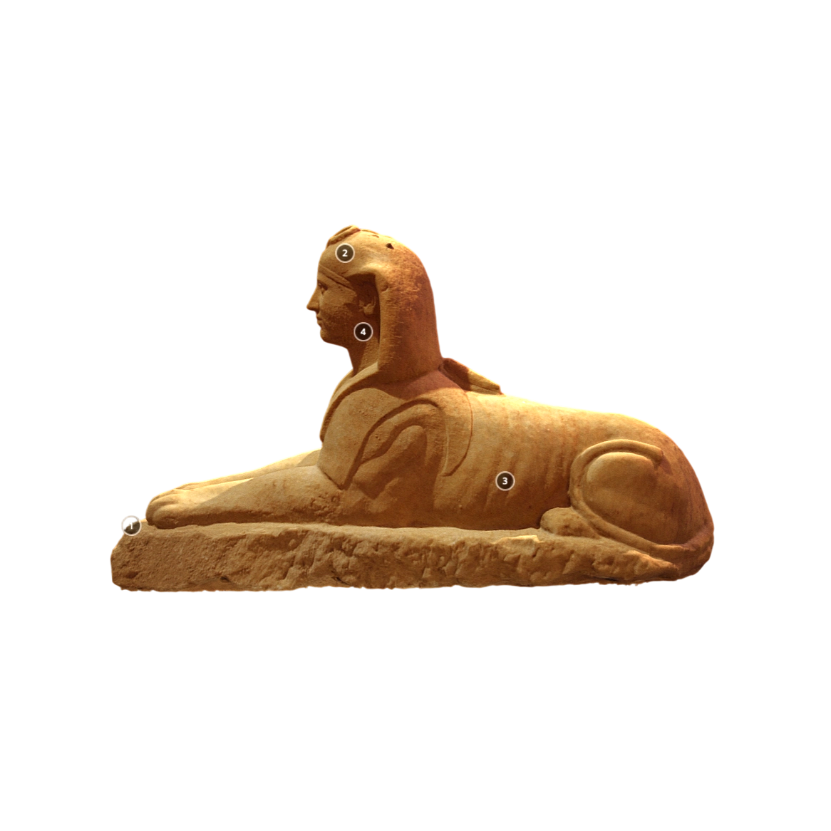 Egyptian Style Sphinx Statue