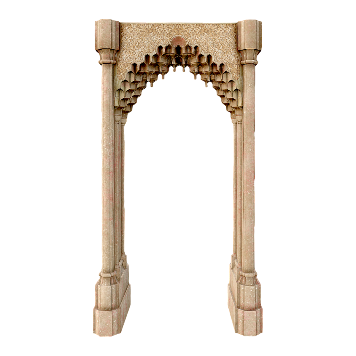 Arches in the style of Muqarnas