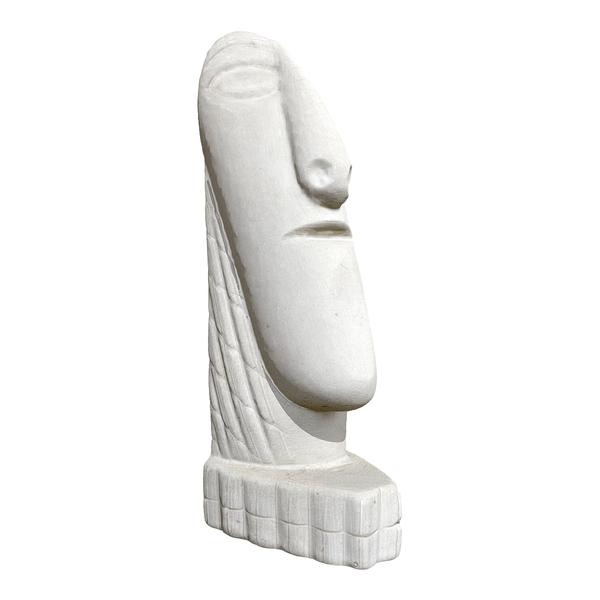 Easter Island Stone Figure Bookend Bookend