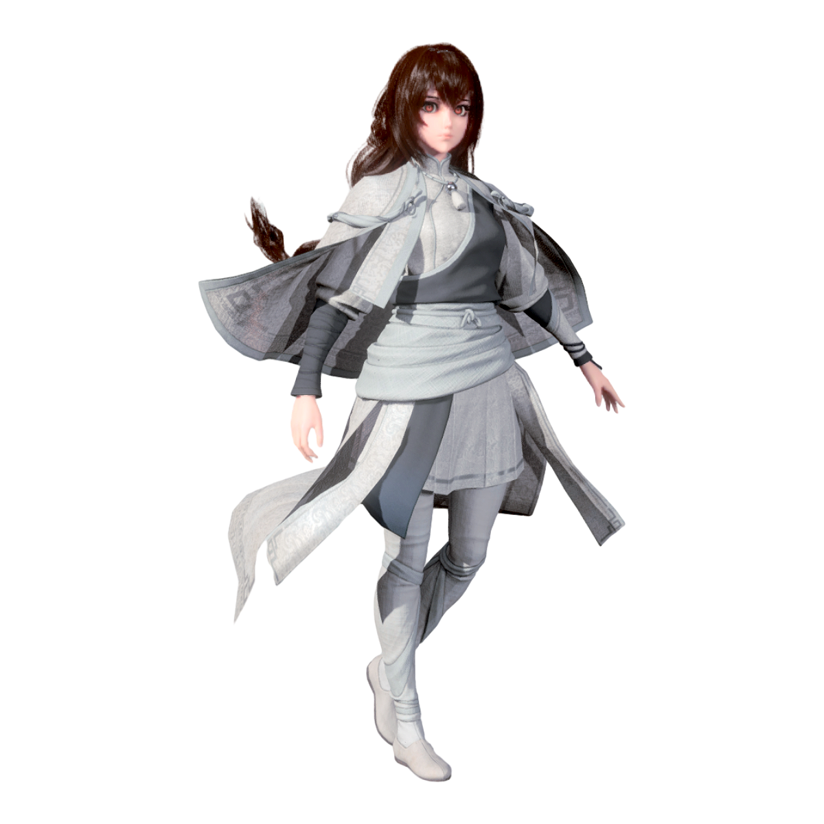 The game characters in 'The Way of the Hero'