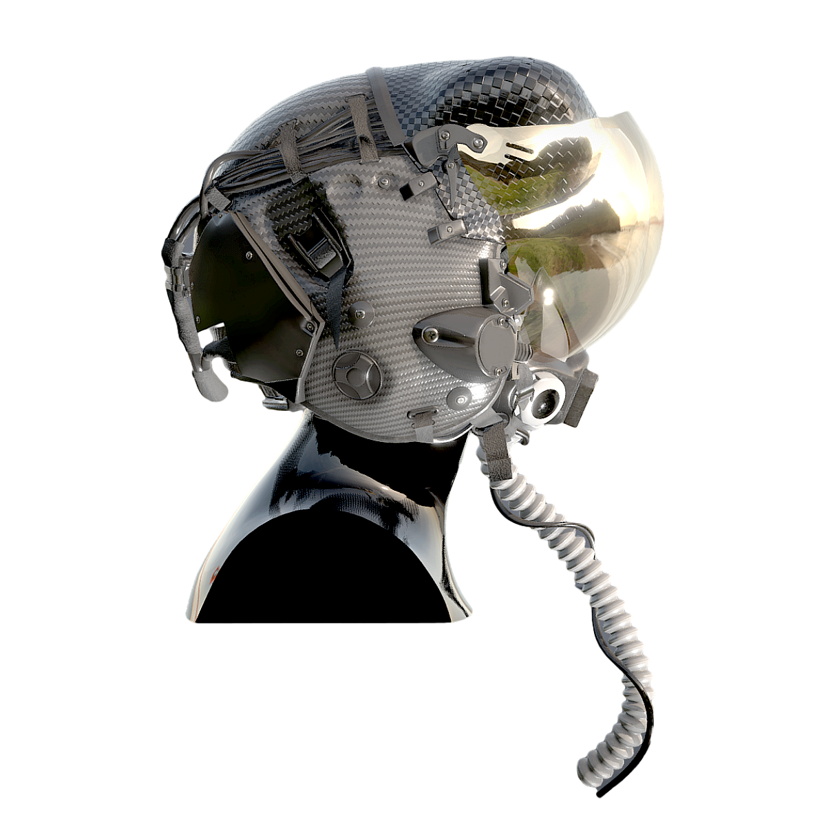 F-35 fighter jet third-generation pilot helmet