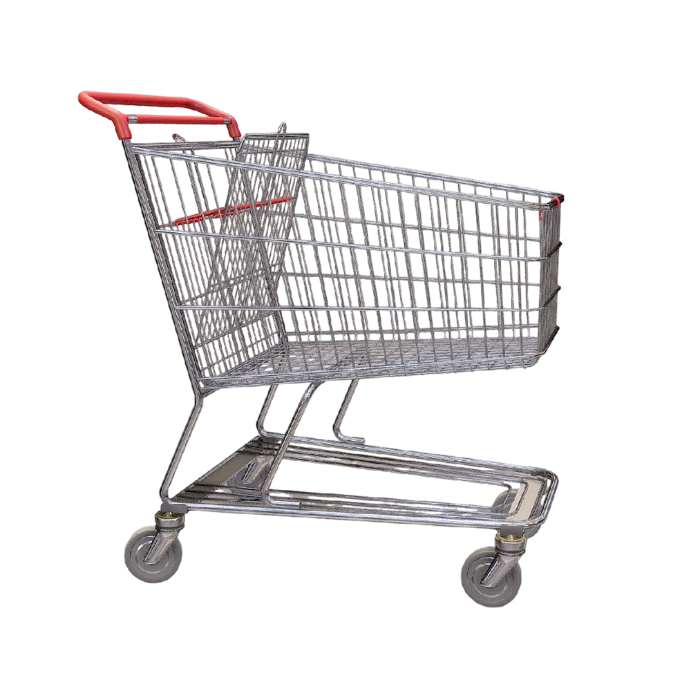 Supermarket trolley (shopping cart)