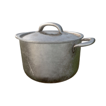 aluminum soup pot