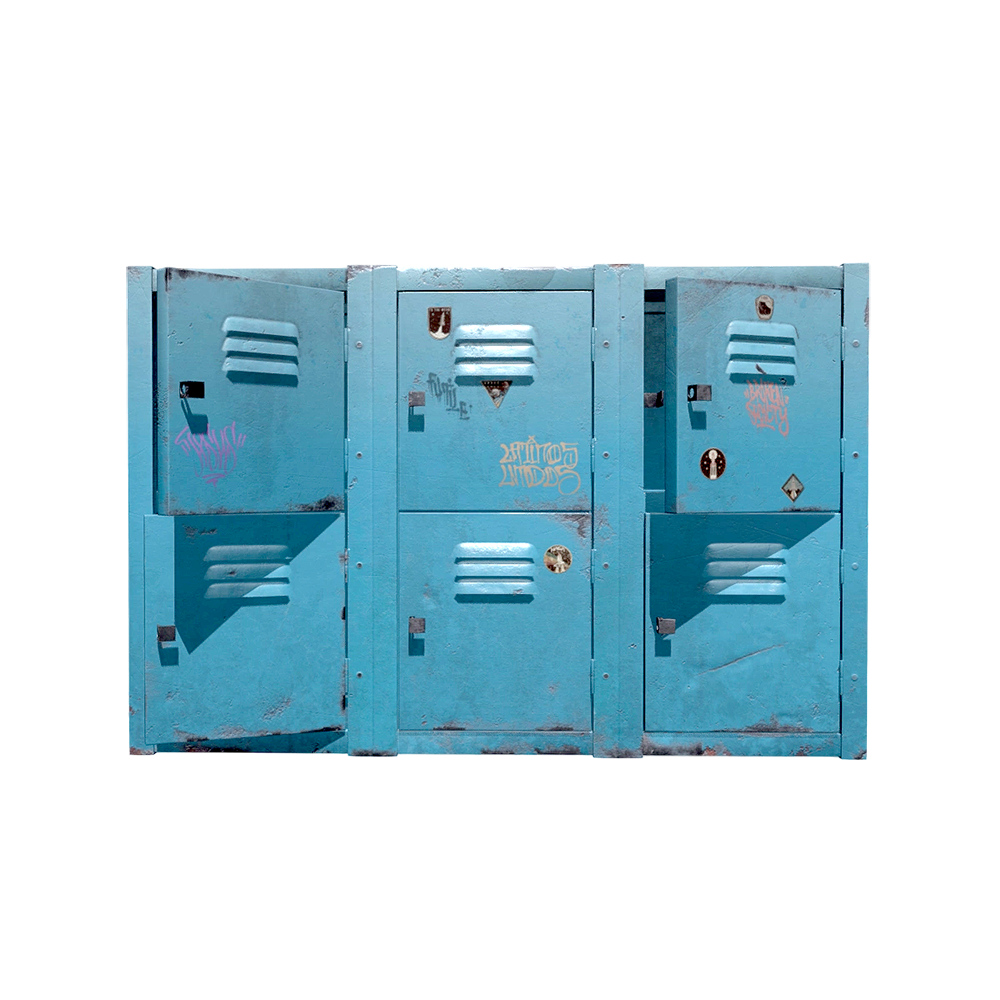 Metal locker (locker/storage box)