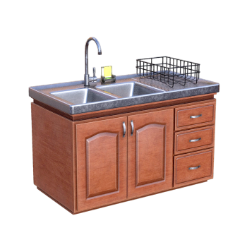 Kitchen sink cabinet