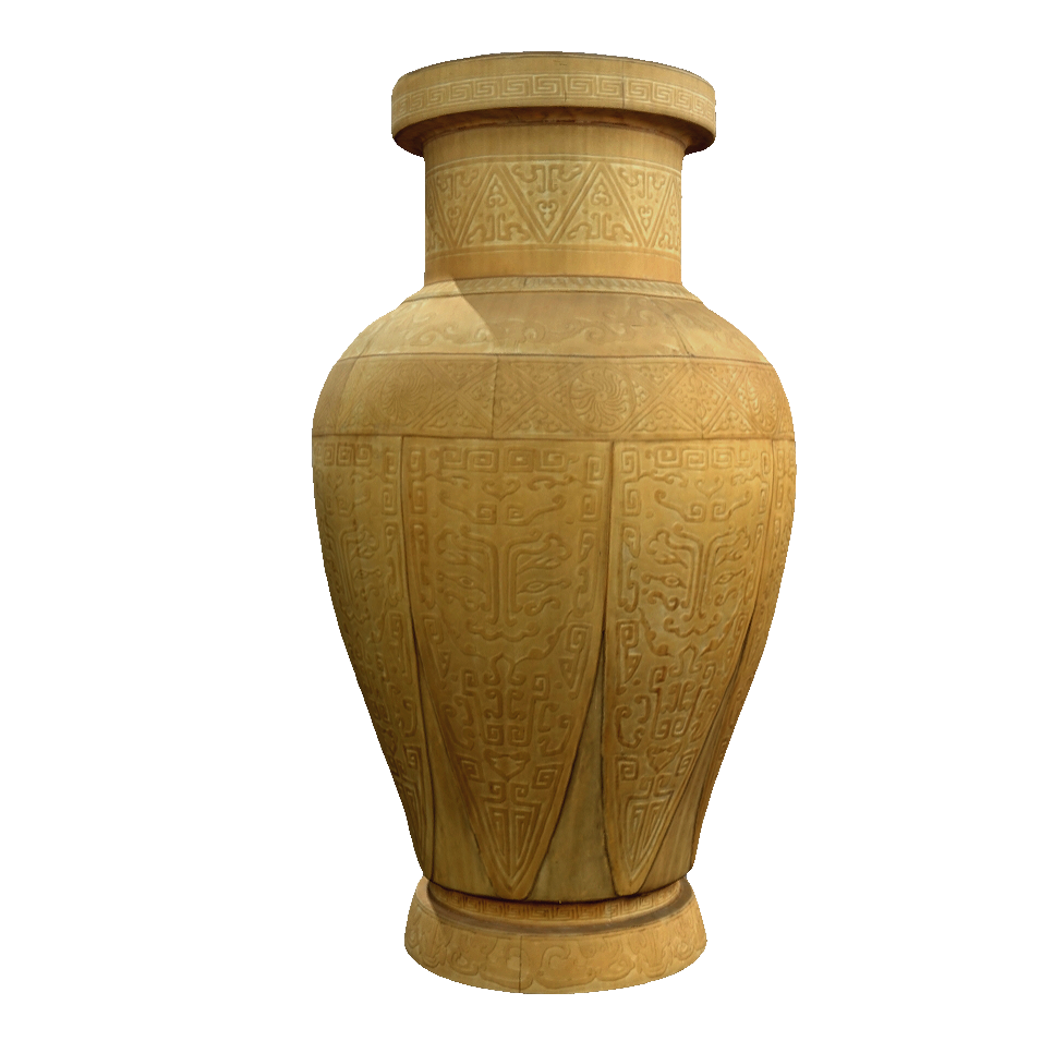 Ancient Rhyme "Brass Round Vase