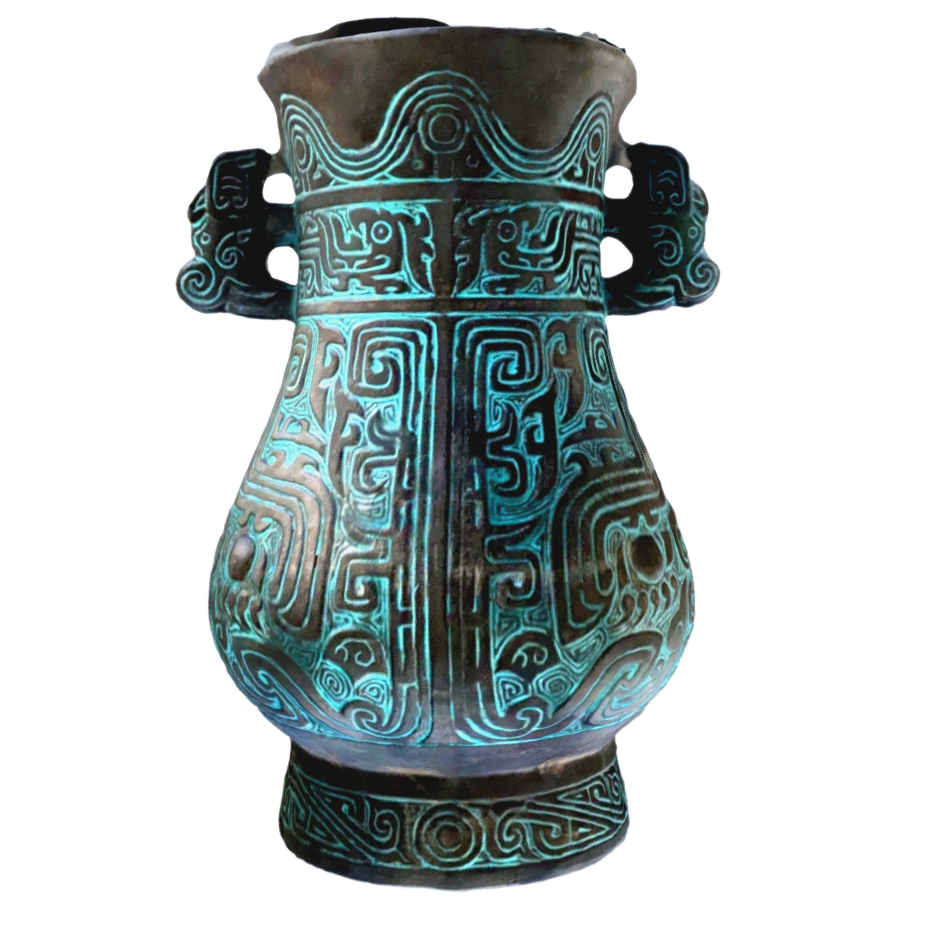 Aztec vase