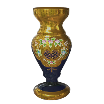 Bohemian Czech Glass Vase
