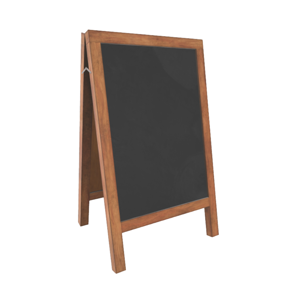 Vertical blackboard message board 3D model AR small blackboard classroom