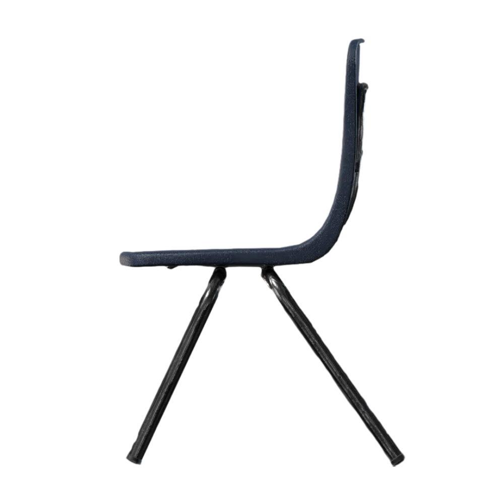 School Plastic Chair Backrest Chair 3D Model Chair HD AR Model Single Chair IKEA