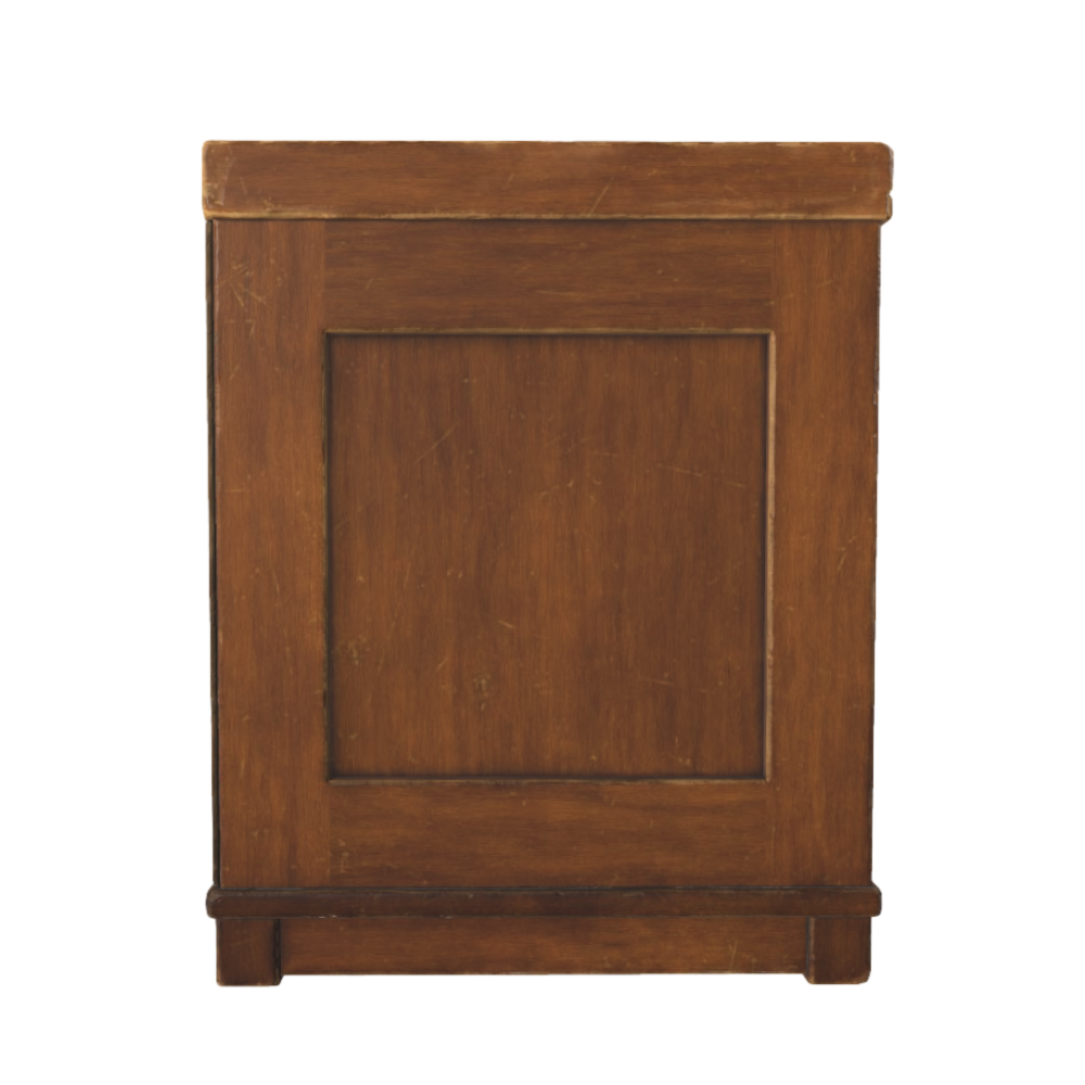 Vintage Wooden Drawer Cabinet 3D Model Storage Cabinet AR Locker Vintage Wooden Drawer Locker Wooden Case