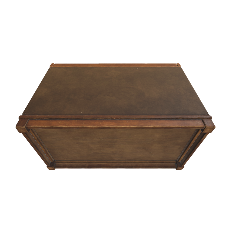 Vintage Wooden Drawer Cabinet 3D Model Storage Cabinet AR Locker Vintage Wooden Drawer Locker Wooden Case