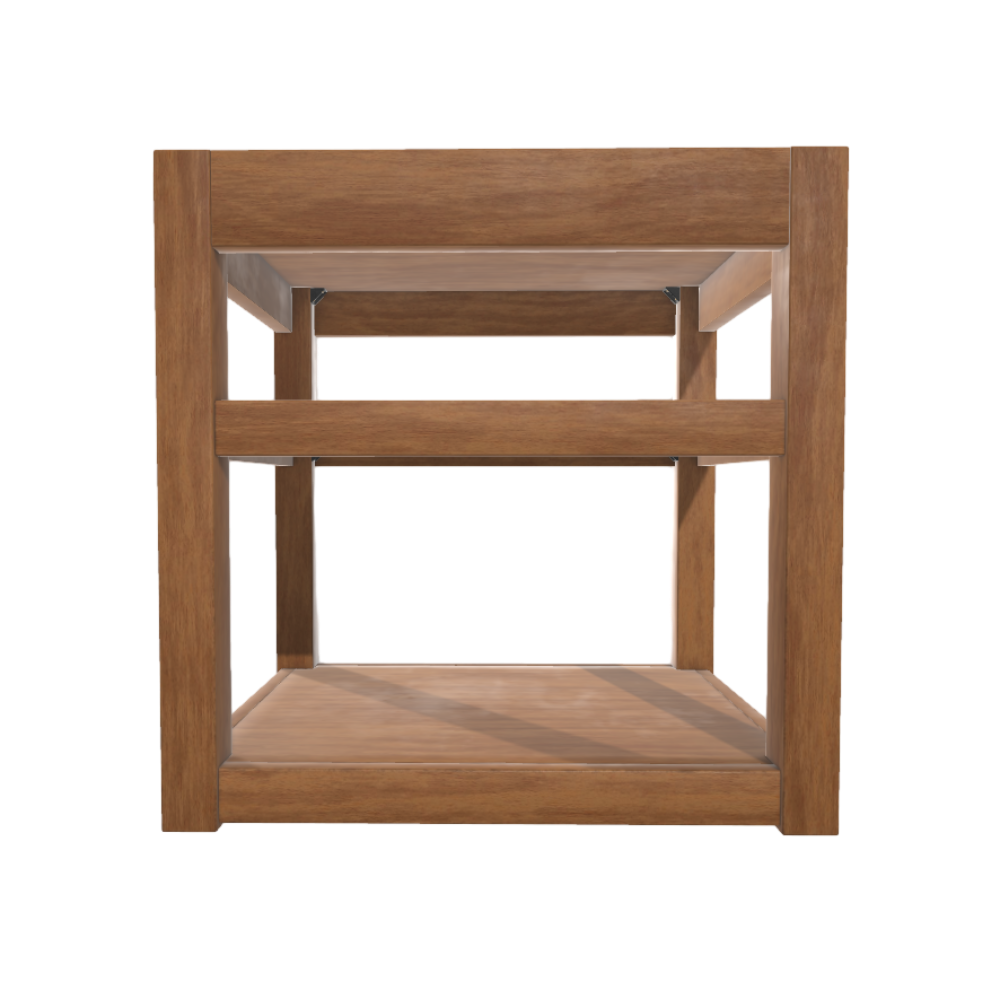 Solid Wood Side Table 3D Model Simple Coffee Table Side Table AR Furniture Side Table