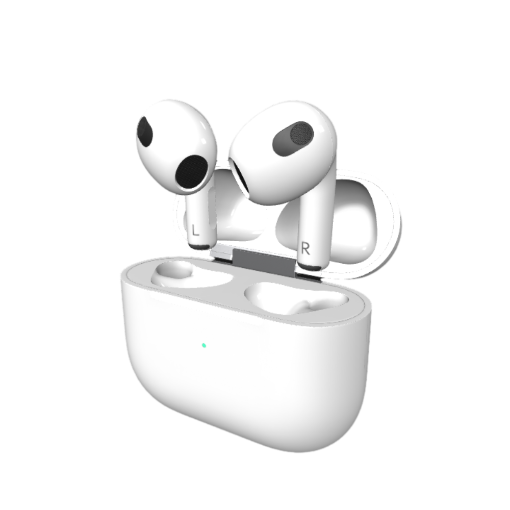 Apple AirPods pro wireless bluetooth headset 3D model