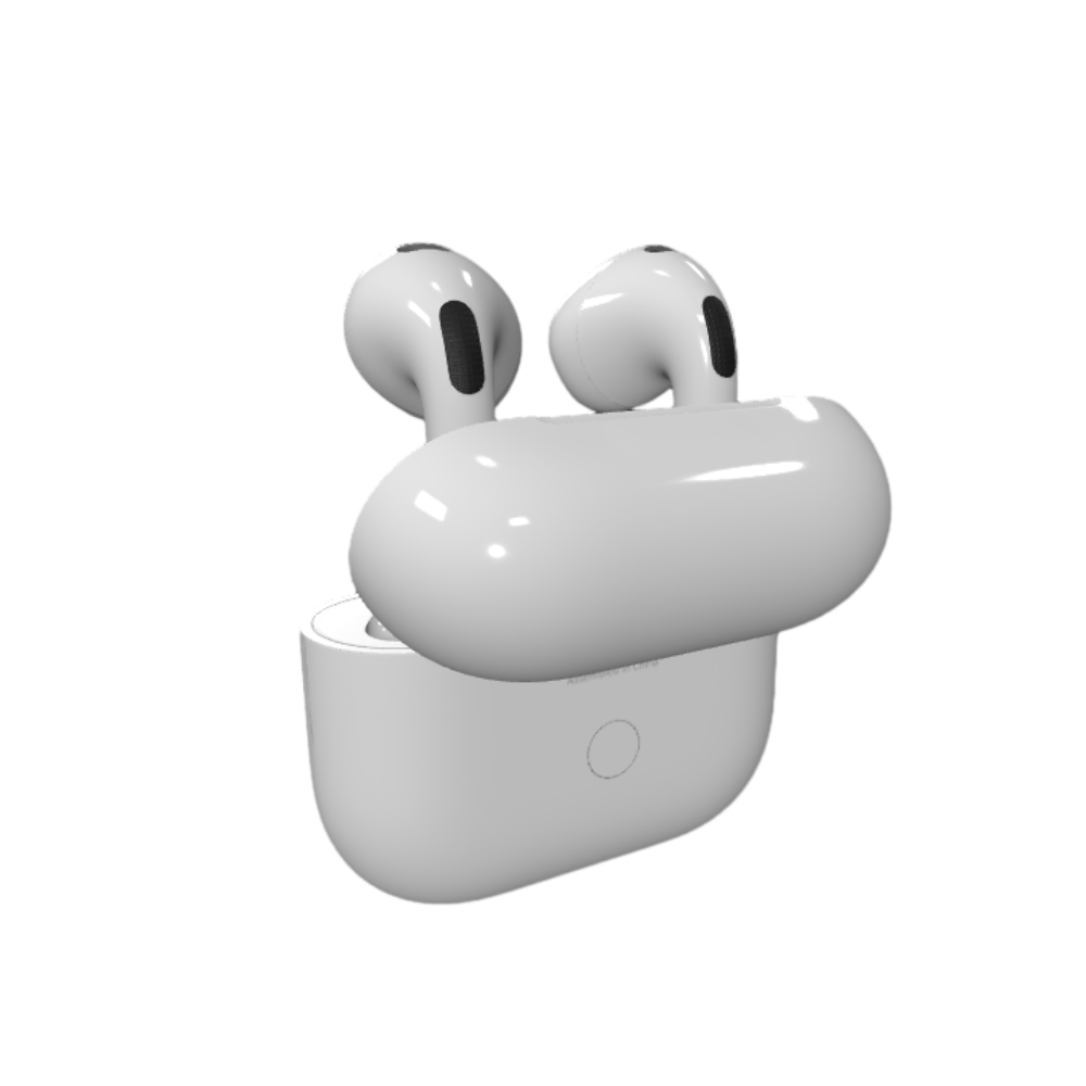 Apple AirPods pro wireless bluetooth headset 3D model