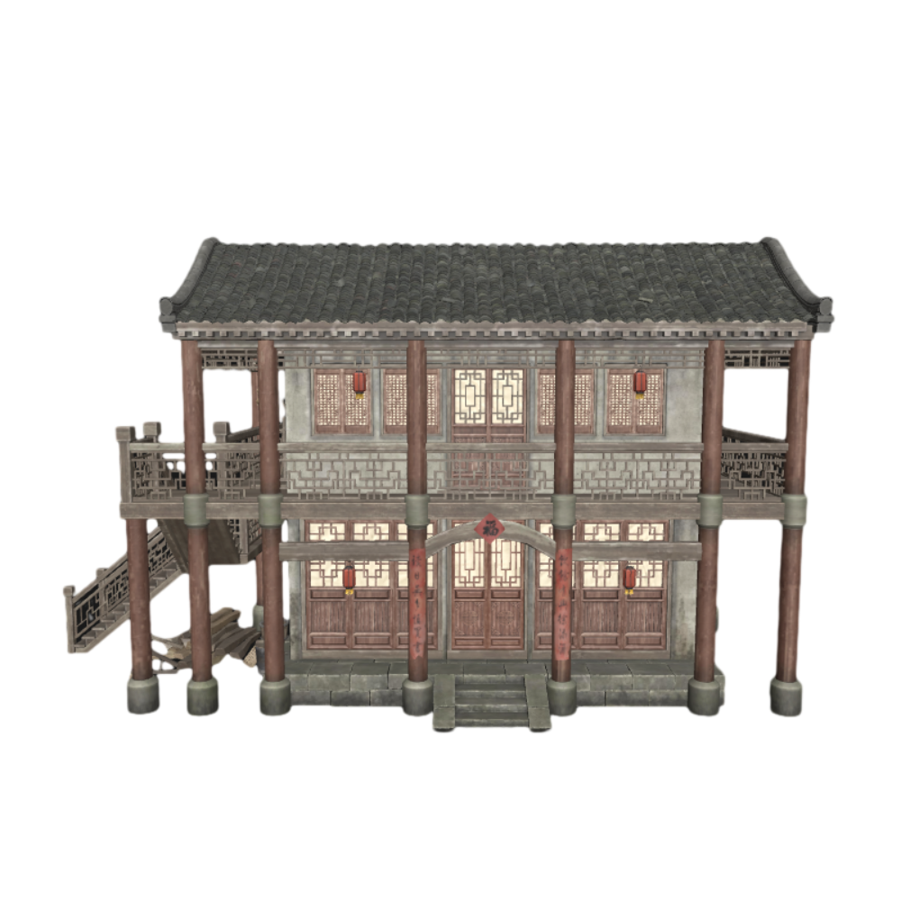 Chinese Ancient Architecture 3D Model