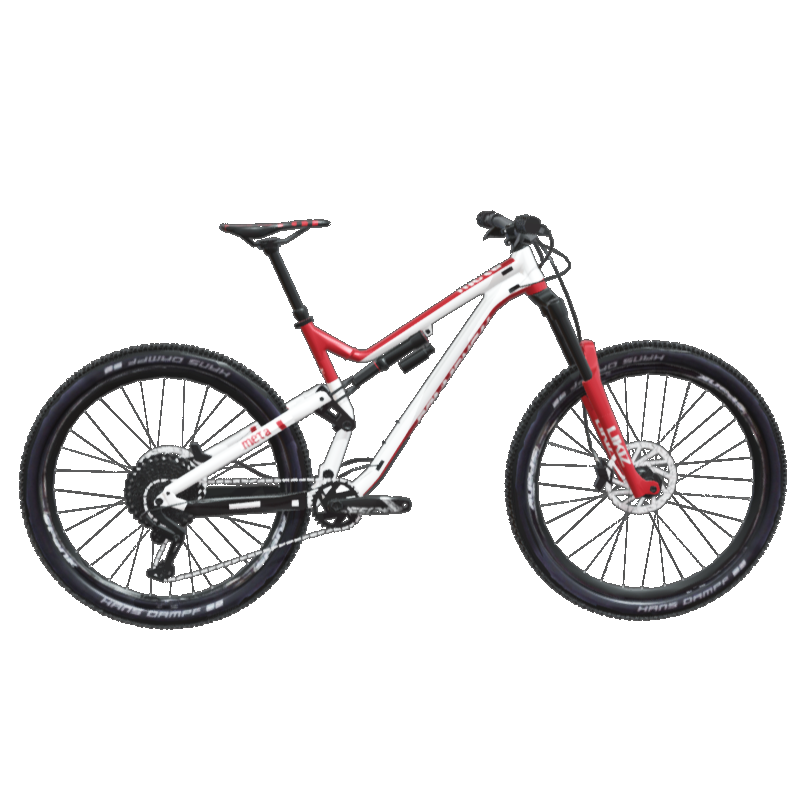 Single mountain bike 3D model material