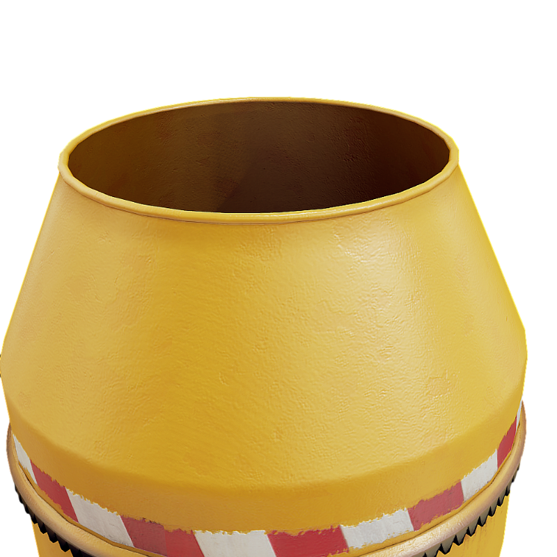 Engineering equipment electric cement mixer 3D model