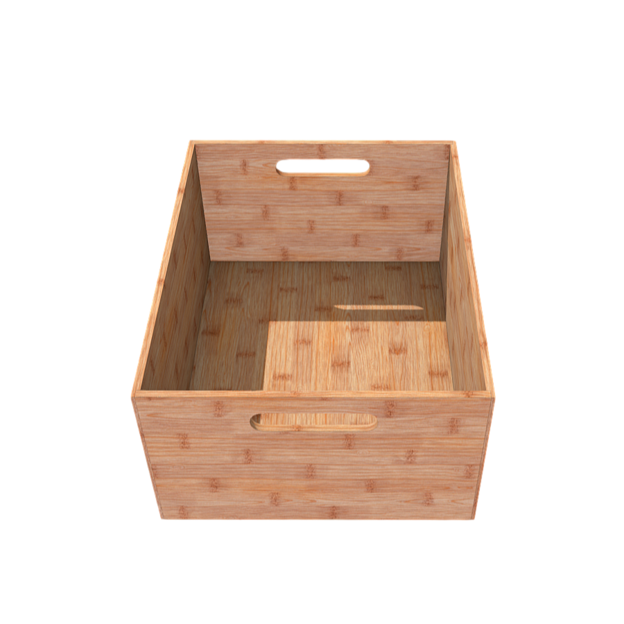 Bamboo products portable storage box 3D model