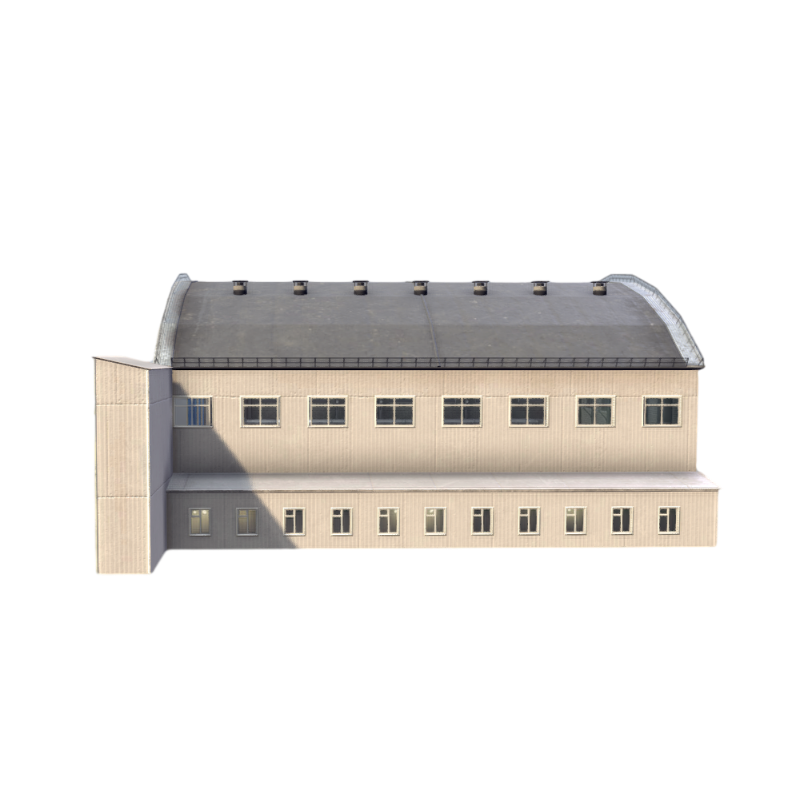 Factory Warehouse 3D Model