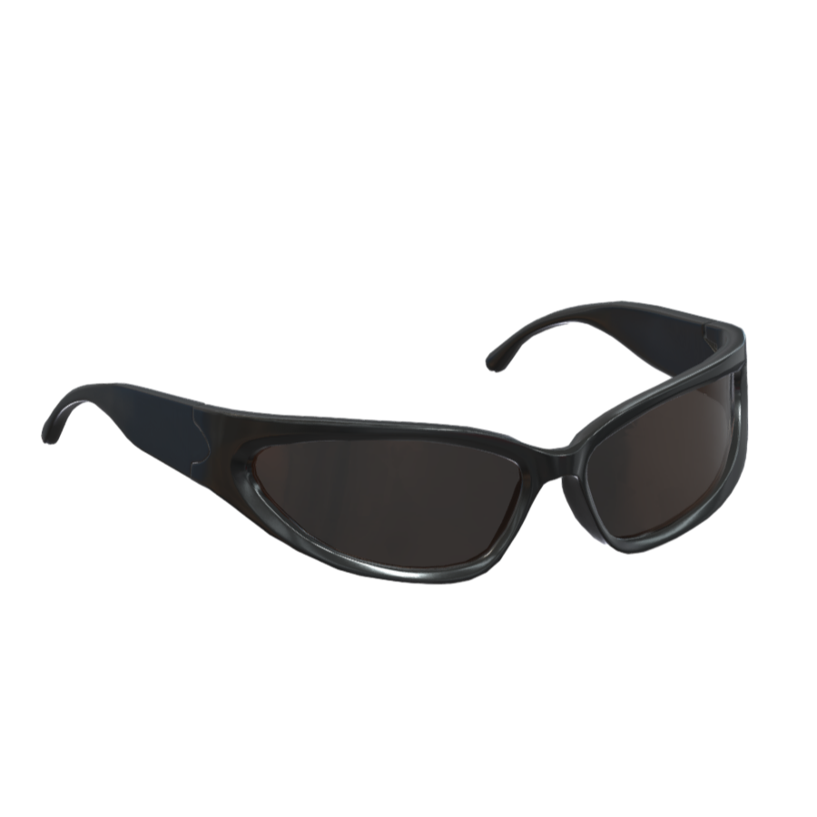 Black Sunglasses 3D Model