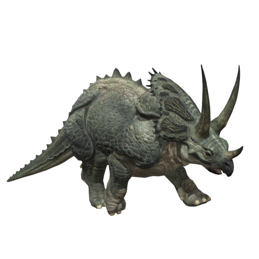 Jurassic Triceratops Dinosaur 3D Model