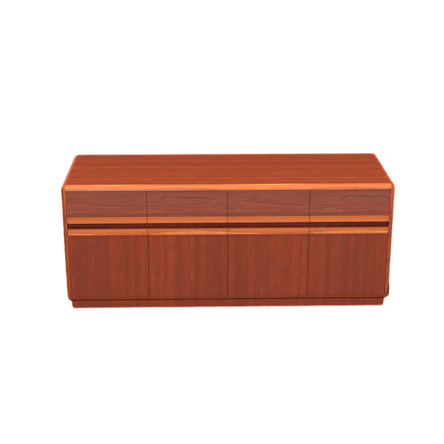 Solid Wood Furniture Cabinet Sideboard 3D Model