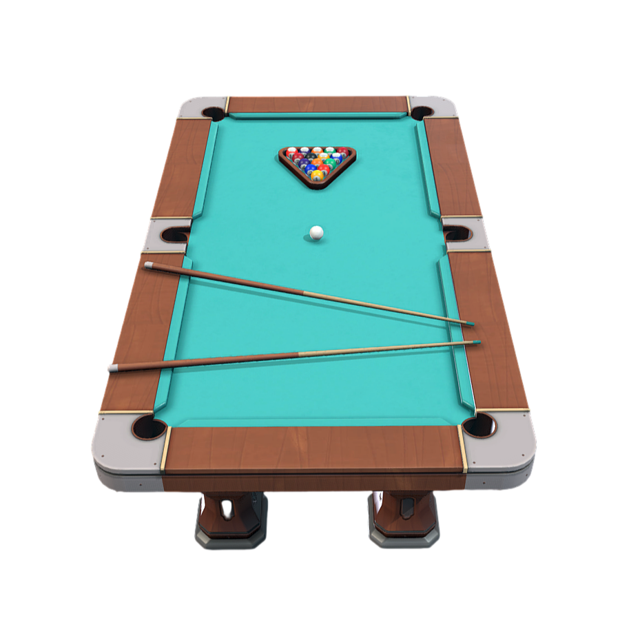 Nine Ball Snooker Billiards 3D Model