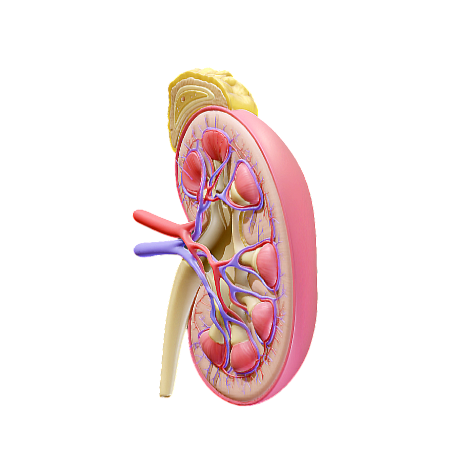 Figure Medical Anatomy Kidney 3D Model