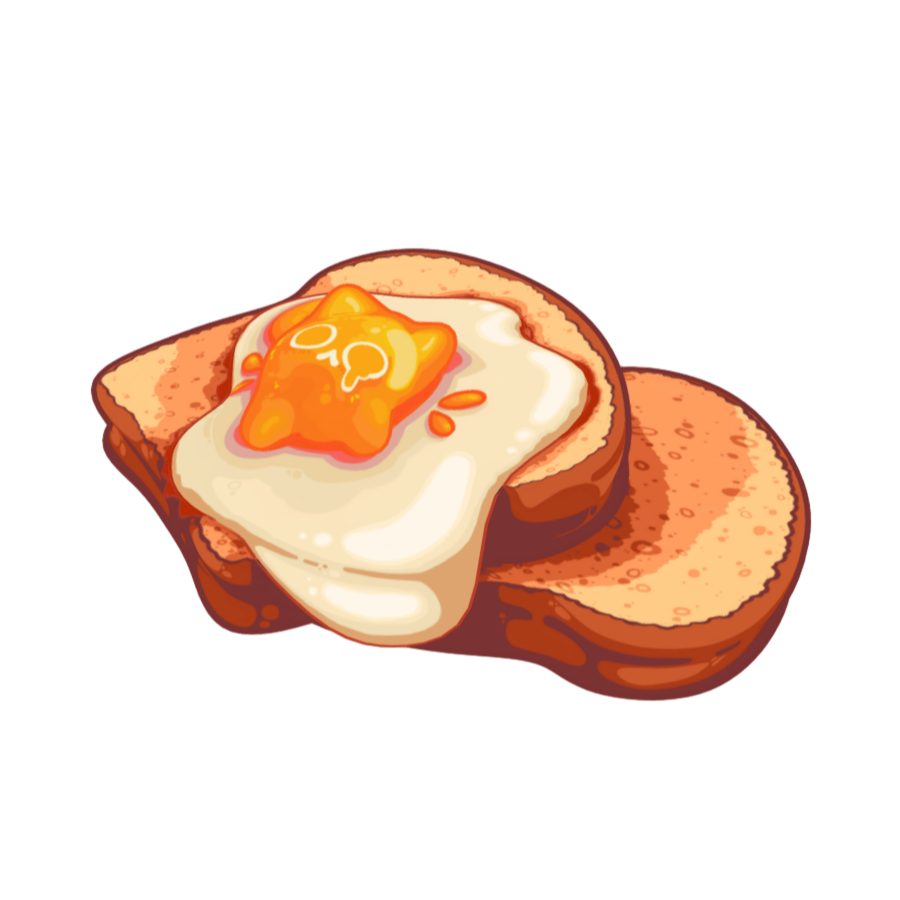 Q version cartoon small bread 3D model