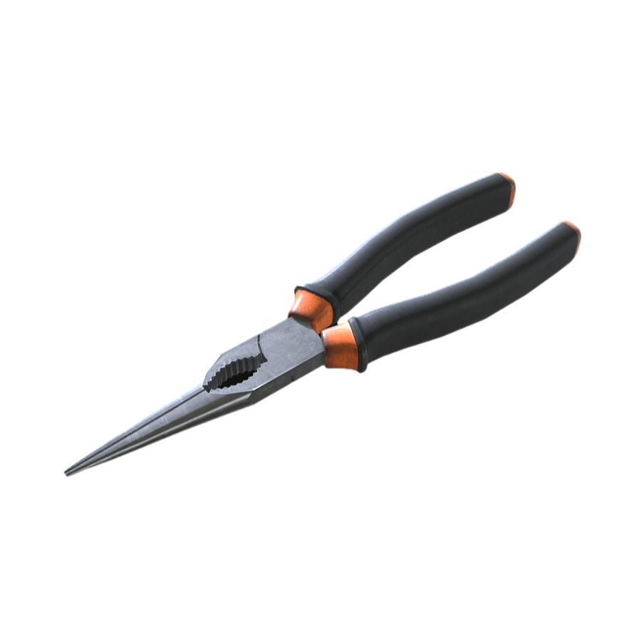 3D model of needle nose pliers hardware tools