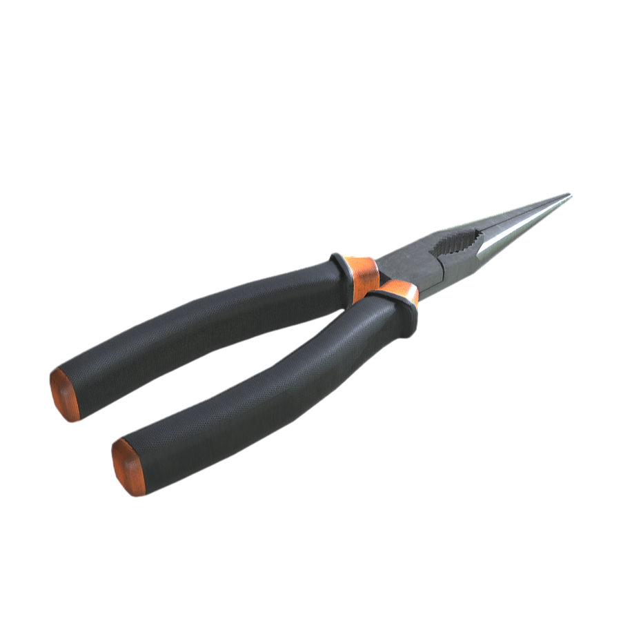 3D model of needle nose pliers hardware tools