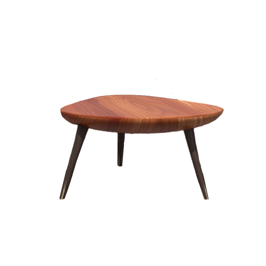 Creative furniture solid wood table 3D model