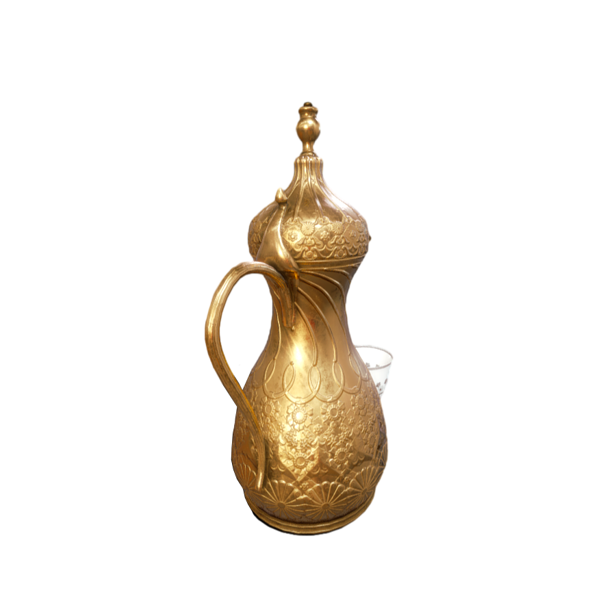 Golden Arabian flagon 3D model