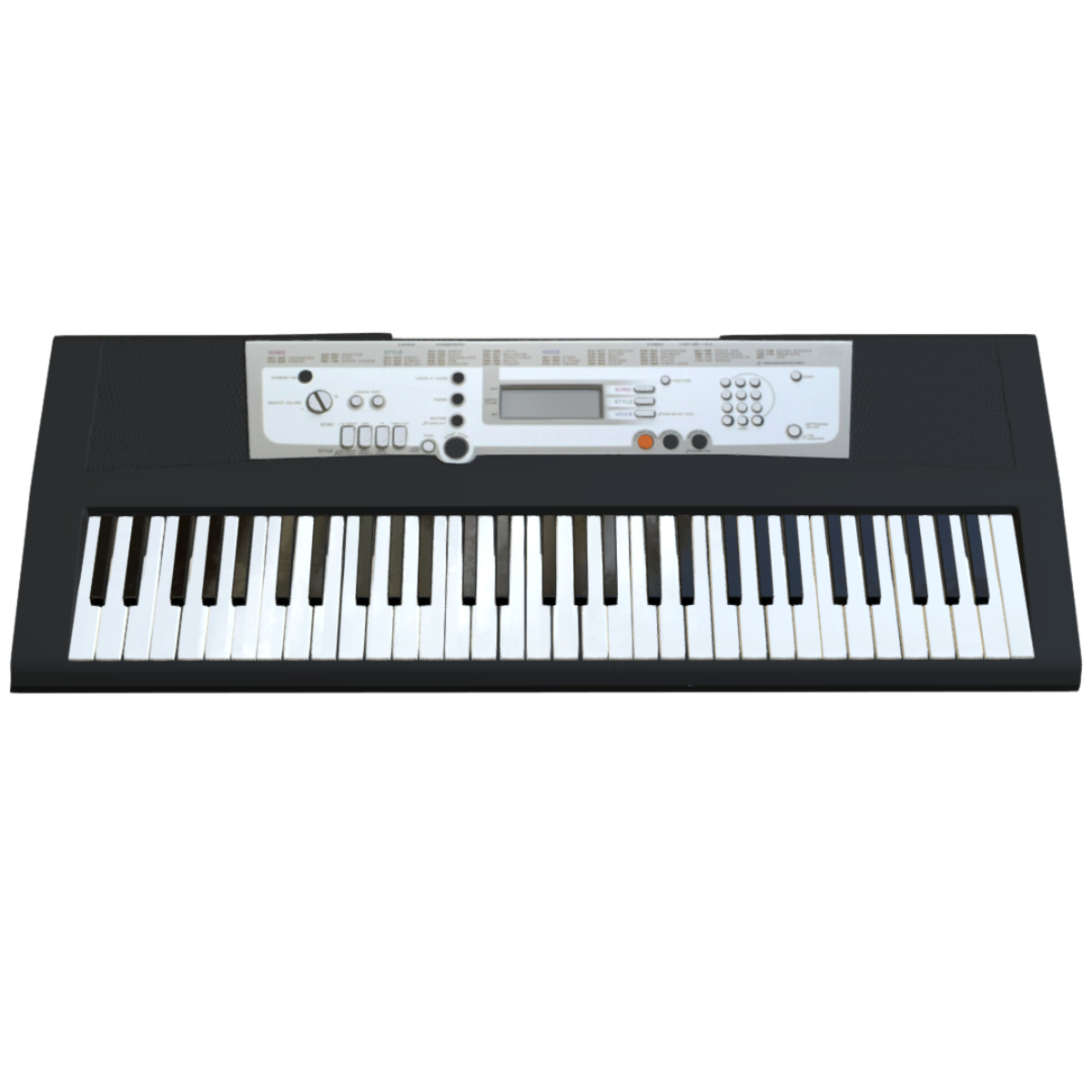 Modern Mini Electronic Organ 3D Model