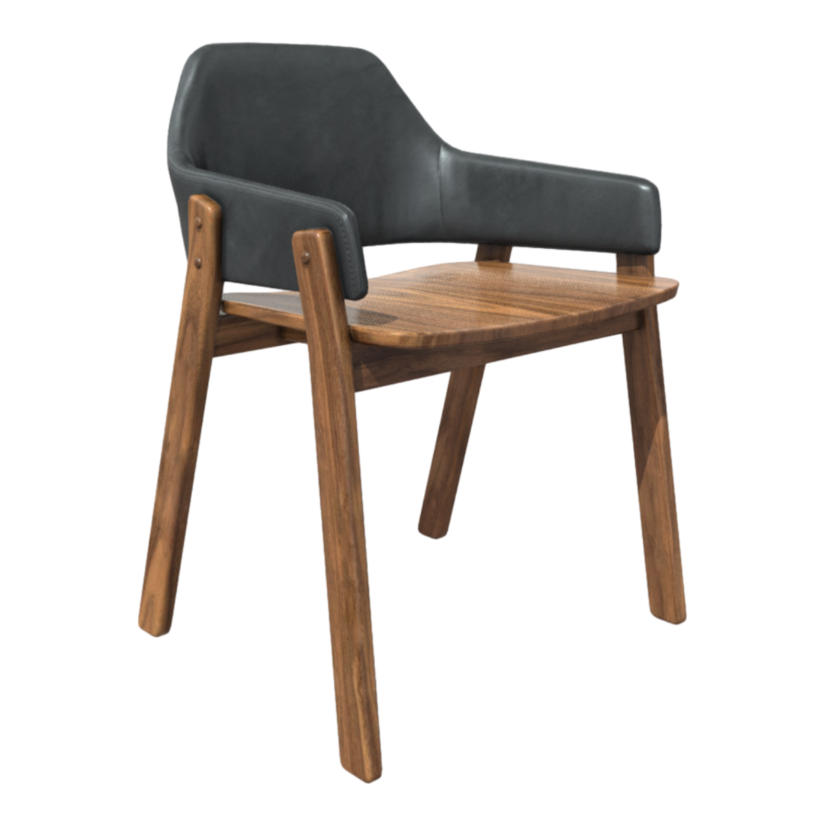 Portable Dining Chair Solid Wood Furniture