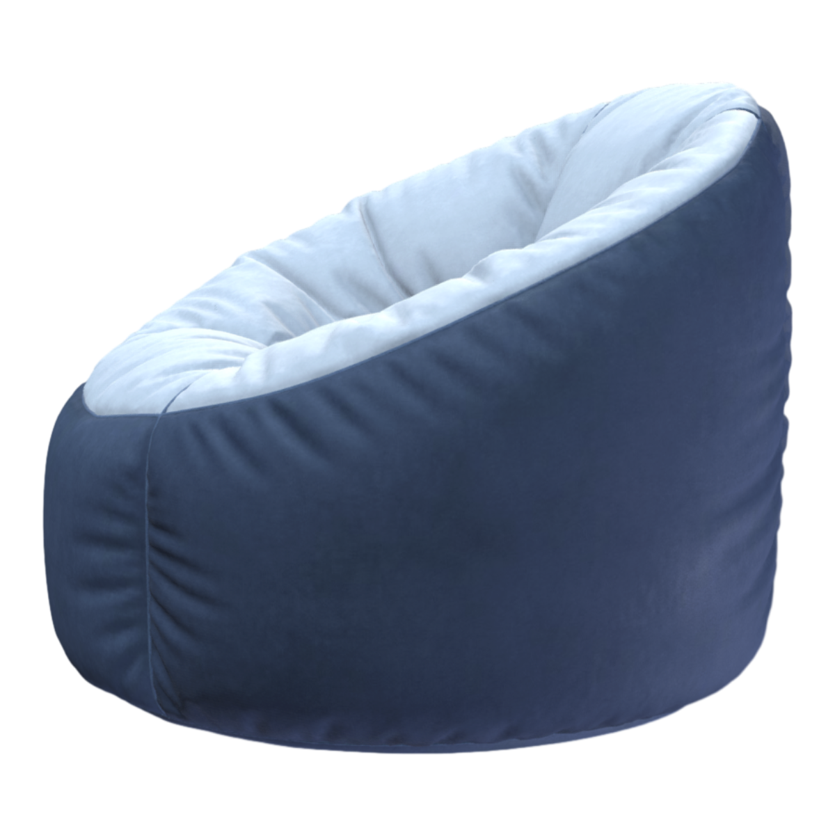 Single Bean Bag Sofa 3D Model