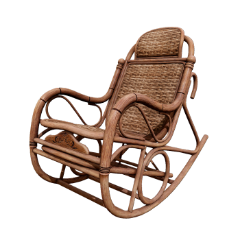 Rattan Bamboo Rocking Chair Furniture