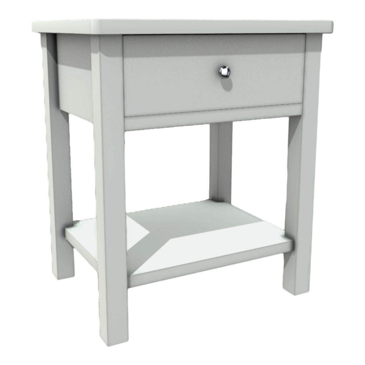 Bedside table wide folding bedside table