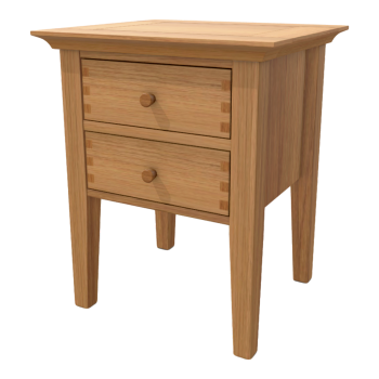 Home Solid Wood Bedside Cabinet Nordic Log Storage Cabinet